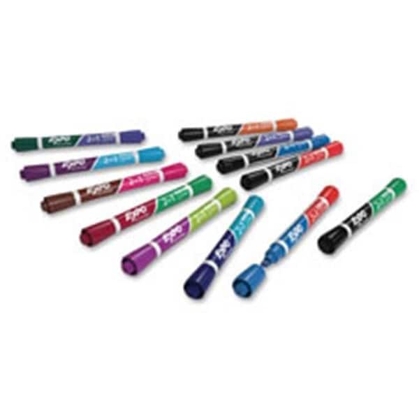 Sanford Sanford Brands SAN1944654 Expo Dual 2 in 1 Dry Erase; Markers 2 Per Pack SAN1944654 - main